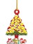 Noel Süs Ahşap Asılı Kolye Noel (Yurt Dışından) 1
