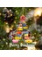 Noel Süs Ahşap Asılı Kolye Noel (Yurt Dışından) 4
