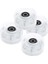 4 Paket Rulo Paten Tekerlek Aydınlık Işık Up, Rulmanlar ile - Çift Sıra Paten ve Kaykay Için Açık Tekerlekli Paten Tekerlekler 32X58MM, 82A - Pembe (Yurt Dışından) 1