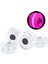 4 Paket Rulo Paten Tekerlek Aydınlık Işık Up, Rulmanlar ile - Çift Sıra Paten ve Kaykay Için Açık Tekerlekli Paten Tekerlekler 32X58MM, 82A - Pembe (Yurt Dışından) 4