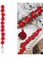 LED Noel Poinsettia Peri Dize Işıkları Çiçek Dekor (Yurt Dışından) 4