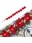 LED Noel Poinsettia Peri Dize Işıkları Çiçek Dekor (Yurt Dışından) 5