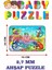 Müzisyen Deniz Canlıları Dev Parçalı Eğlenceli Puzzle 50 x 70 cm Puzzle 2