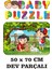 Sevimli Tavşanlar ve Biz Dev Parçalı Eğlenceli Puzzle 50 x 70 cm Puzzle 1