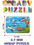 Uçak, Helikopter, Balon Dev Parçalı Eğlenceli Puzzle 50 x 70 cm Puzzle 2