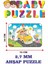 Araba, Bisiklet, Motorsikletle Tatile Gidiyoruz Dev Parçalı Eğlenceli Puzzle 50 x 70 cm Puzzle 2