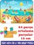 Tatil, Deniz ve Oyun Zamanı Dev Parçalı Eğlenceli Puzzle 50 x 70 cm Puzzle 3