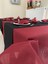 Solid Kırmızı Simli Masa Örtüsü 3