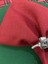 Servis Sunum Peçetesi Simli 35x35 4