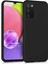 Matte Silicone Samsung Galaxy A03S Kılıf Siyah 1