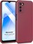 Matte Silicone Oppo A55 5g Kılıf Mor 1