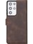 Mw Deri Telefon Kılıfı Samsung S21 Ultra TN03 Kahve 3