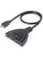 3x1 HDMI Uyumlu Kablo Bölücü Hd 1080P Video Değiştirici Adaptör (Yurt Dışından) 3