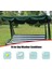 Salıncak Üst Tente Açık Bahçe Salıncak Sandalye Üst Kapak Yeşil 195X125X15 cm (Yurt Dışından) 3