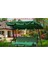 Salıncak Üst Tente Açık Bahçe Salıncak Sandalye Üst Kapak Yeşil 195X125X15 cm (Yurt Dışından) 4