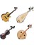 Gitar Duvara Montaj Asılı Tutucu Kanca Gitar Bas Mandolins Için Slat Ekranı (Yurt Dışından) 3