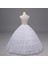 Vintage Bayanlar Beyaz Uzun 6 Hoops Petticoat Ekstra Tam Crinoline Aldeskirt (Yurt Dışından) 3