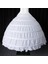 Vintage Bayanlar Beyaz Uzun 6 Hoops Petticoat Ekstra Tam Crinoline Aldeskirt (Yurt Dışından) 4