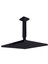 Ankastre Duş Başlığı Abs Corner Tavandan Ayarlı Duş Başlığı Siyah 250X250 mm 1