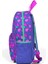 Kids Lavanta Kalp Desenli Iki Bölmeli Yuva Sırt Çantası 23327 2