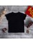 Erkek Çocuk Kısa Kollu T-Shirt - Siyah 4