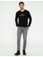 Erkek Siyah Sweatshirt 50249355-VR046 5