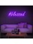 Blessed Neon Duvar Yazısı Dekoratif Duvar Aydinlatmasi Gece Lambası 1