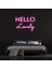 Hello Gorgeous Neon Duvar Yazısı Dekoratif Duvar Aydinlatmasi Gece Lambası 1