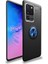 Samsung Galaxy S20 Ultra Kılıf Yüzüklü Magnetli Ravel Case 1