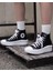 All Star Move Hi Siyah Beyaz Yüksek Taban Spor Ayakkabı 568497C V8 1