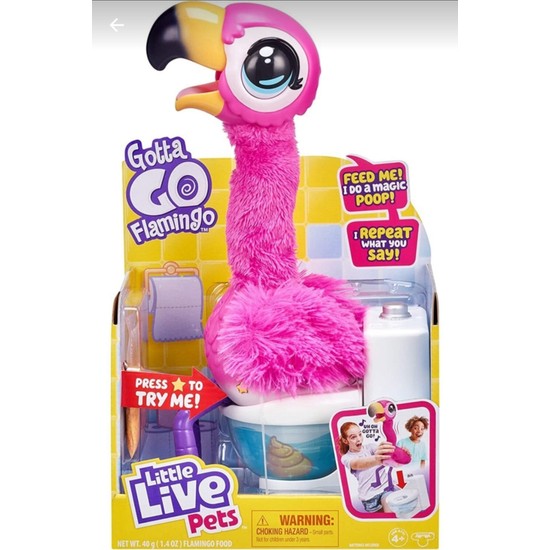 Giochi Preziosi Little Live Pets Gotta Go Dans Eden Flamingo