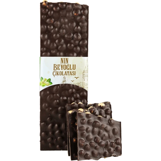 Nin Chocolate Fındıklı Beyoğlu Çikolatası Bitter 250G