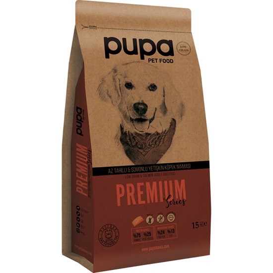 Pupa Az Tahıllı & Somonlu Yeti̇şki̇n Köpek Maması