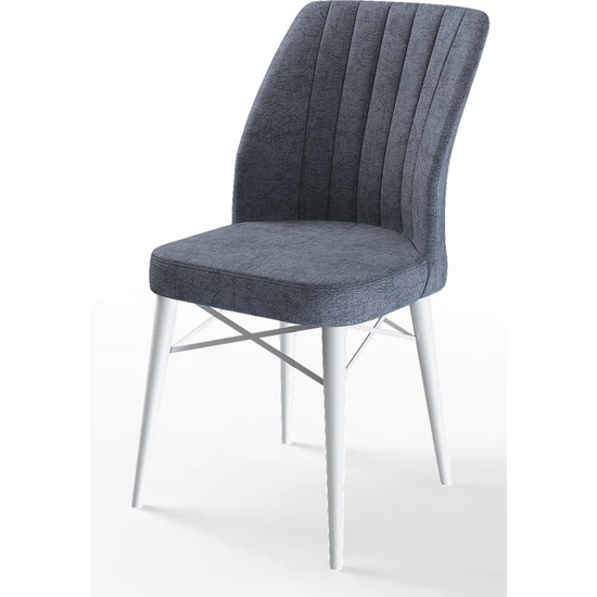 Canisa Concept Flex Serisi Gürgen Ayaklı Sandalye , Ayaklar Beyaz