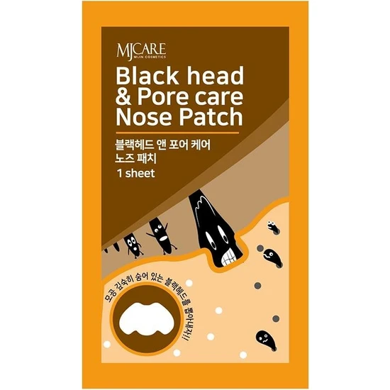 Mjcare Nose Pack - Siyah Nokta ve Gözenek Için Temizleyici Burun Bandı