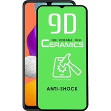 Kzy Samsung Galaxy M22 Tam Kaplayan Seramik Nano Esnek Ekran Koruyucu Cam