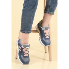 Hammer Jack Peru Kadın Günlük Spor Ayakkabı 19250 Koyu Indigo Pudra V7