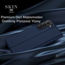 Dux Ducis Sm Galaxy S21 Plus Kılıf Kapaklı Flip Cover Kılıf Skinpro Series AL-34697