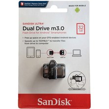 Sandisk Dual Drive 32 GB M3.0 Micro Otg Flash Disk