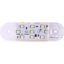 Kır Otomotiv Ahmet Otomotiv 9 Ledli Tombul LED Beyaz 12V-24V Dekoratif Lamba