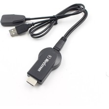 Anycast Mirascreen Tv Çubuğu HDMI Full Hd 1080P Anycast Miracast Dlna Airplay Wifi Ekran Alıcısı Dongle Windows Andriod Iso Tvse5 Için (Yurt Dışından)