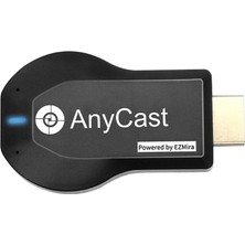 Good Shop Anycast M2 Plus Tv Stick Wifi Ekran Alıcısı Dongle Dlna Miracast Airplay Airmirror 1080P Mirascreen Yansıtma Ekranı (Yurt Dışından)