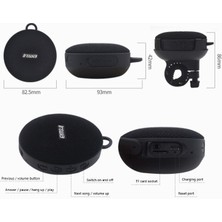 Good Shop Açık Bisiklet Kablosuz Bluetooth Hoparlör Ipx7 Su Geçırmez Vantuz Taşınabilir Hoparlör Hıfı Ses Hoparlörü Altavoz Bluetooth (Yurt Dışından)