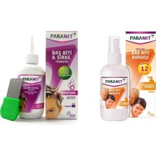 Paranit Bit Şampuan 100 Ml + Baş Biti Kovucu Sprey 100 Ml Seti