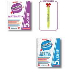 Pruva Akademi 5. Sınıf Matematik- Sosyal Bilgiler Soru Bankası Set
