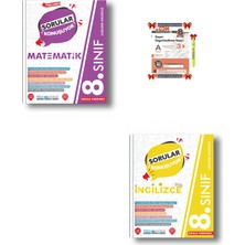 Pruva Akademi 8. Sınıf Matematik - Ingilizce Soru Bankası Set