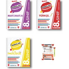 Pruva Akademi 8. Sınıf Matematik- Türkçe - Ingilizce Soru Bankası Set