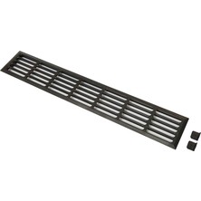 Albatur Plastik Havalandırma Menfezi 70X466 mm Siyah