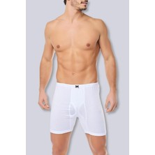 Tutku TutkuBozdag Tutku Paçalı Boxer Beyaz 6lı