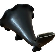 Tasarloxi Siyah Renkli Telefon Tutacağı Büyük Gramofon